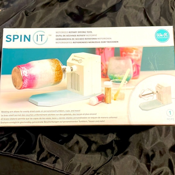 New motorized Rotary drying tool. Spin it. We R memory keepers. Crafting. - Picture 1 of 8